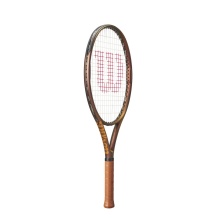 Wilson Kinder-Tennisschläger Pro Staff V14.0 25in (9-12 Jahre) bronzebraun - besaitet -